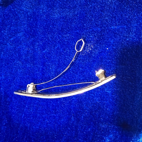 Lrg. Hair Barette - Off to the Races - Picture 2 of 4